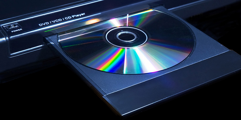 Disk u DVD otvorenom plejeru